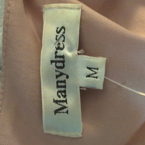 Elegant Blush Pink Sleeveless Manydress - Picture 11 of 13